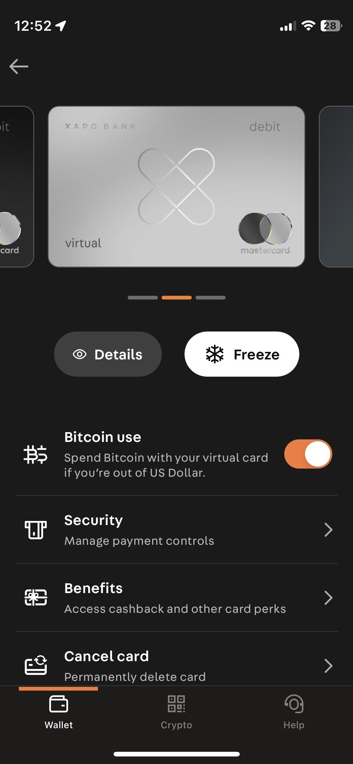 Xapo: Secure Bitcoin Wallet, Coin Storage Vault & Crypto Card App?