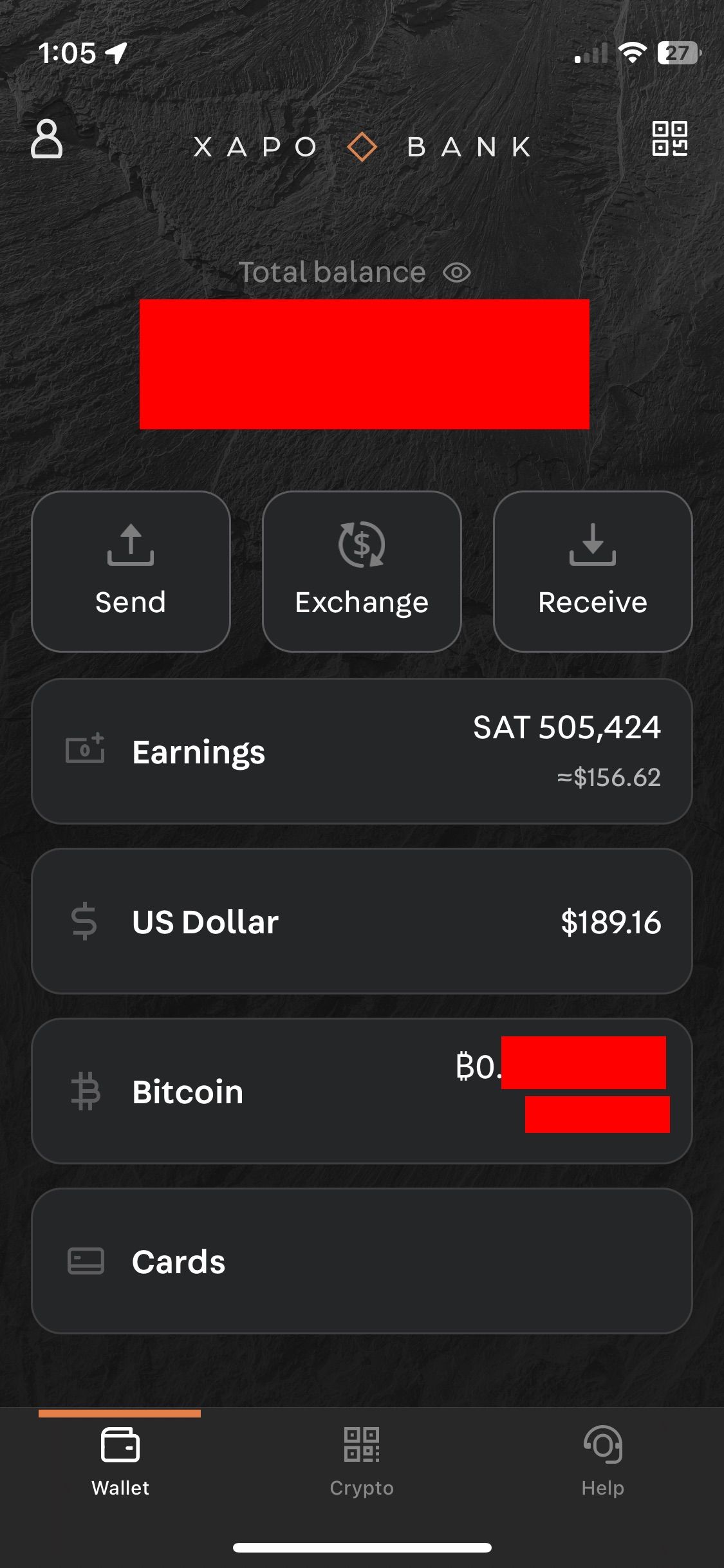 Xapo Bank: Save in BTC & USD by Xapo Holdings Limited