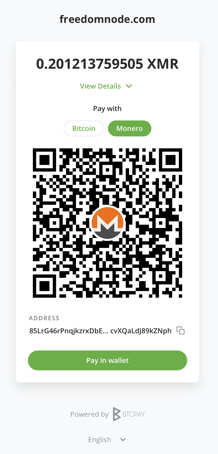 How to Accept Monero for your Services with BTCPayServer [Manual Deployment]