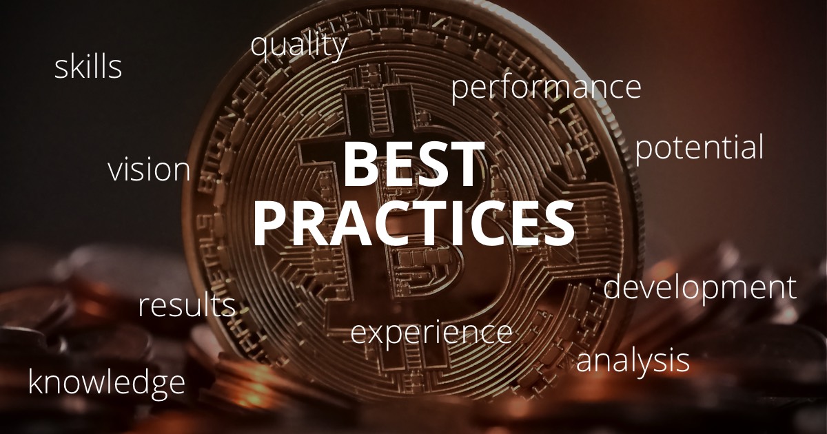 Bitcoin Best Practices: 12 Things to DO and DON'T to Survive in the Bitcoin World