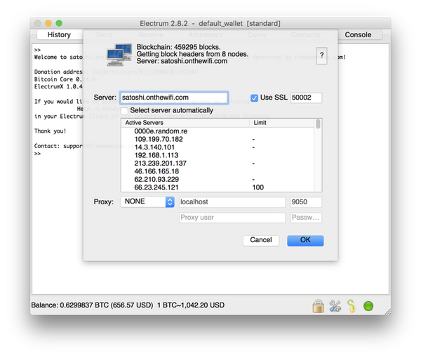 How to Install an Electrum Server using Full Bitcoin Node and ElectrumX
